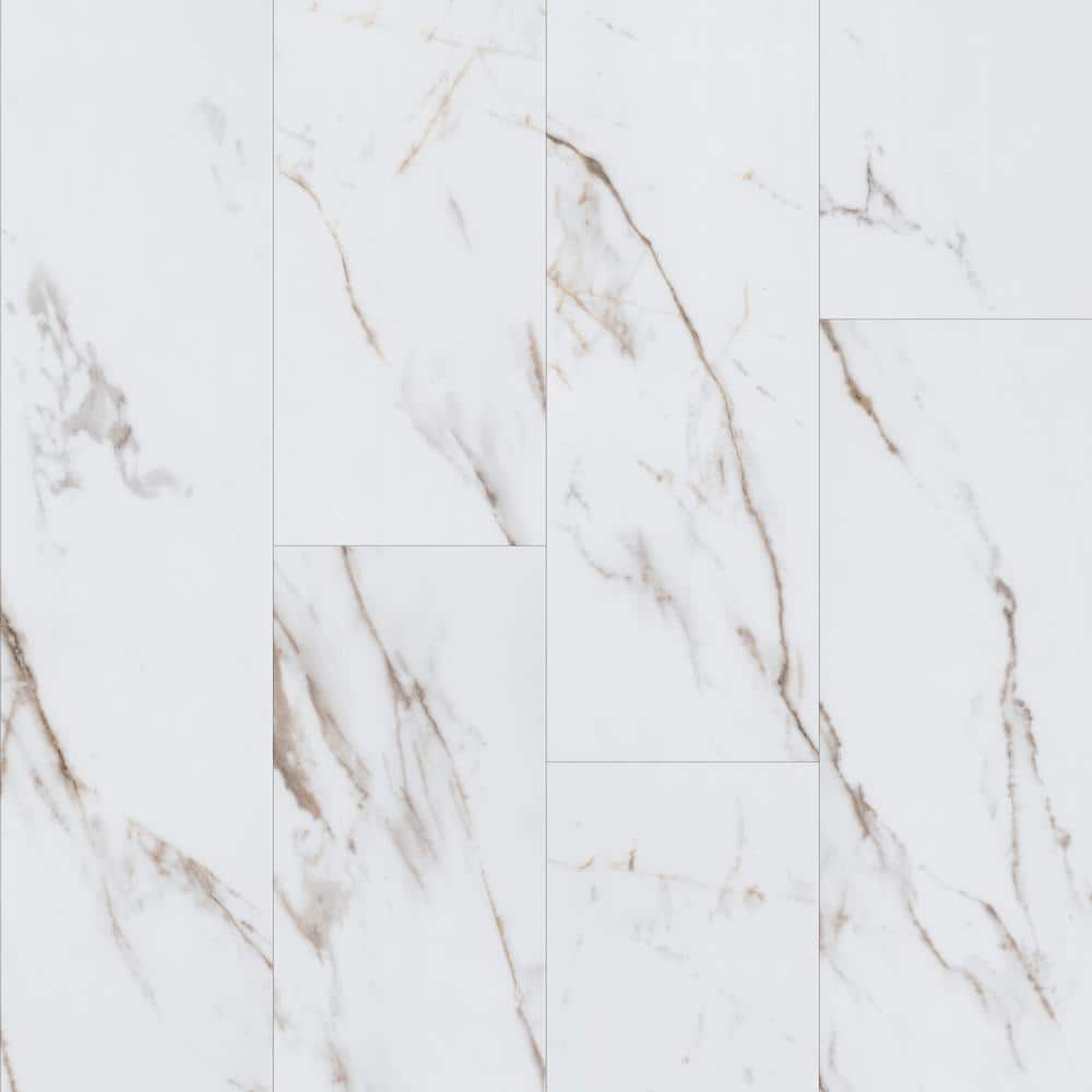 Eagle Ridge Marble 22 MIL 9.06 in. W x 48.03 in. L Waterproof Click Lock Vinyl Tile Flooring (21.15 sq. ft. /Case) price history on PriceWatchPro