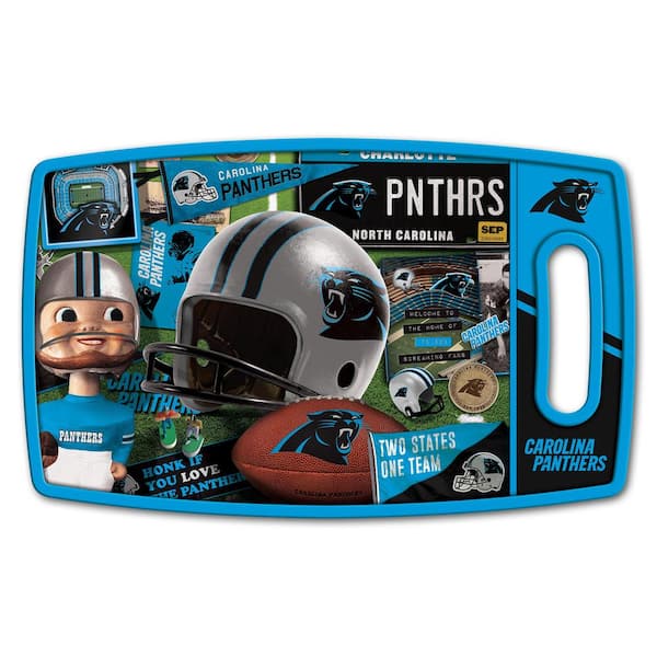 YouTheFan NFL Carolina Panthers Retro Series Polypropyene Cutting Board  0959953 - The Home Depot