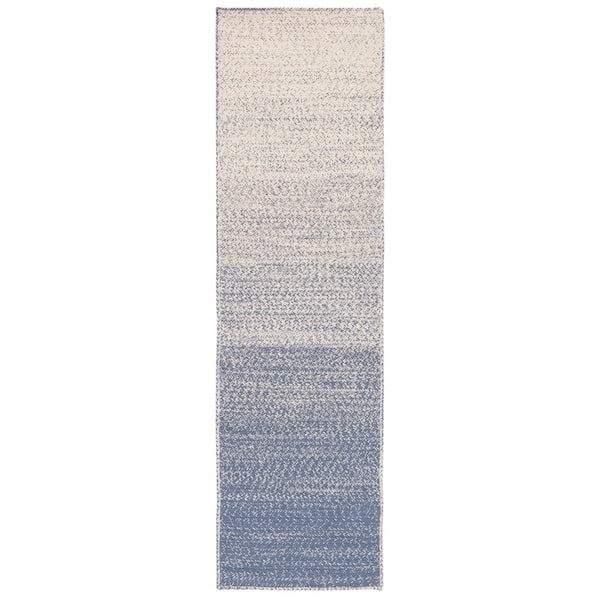 Natural Fiber 2 ft. x 8 ft. Natural/Gray Ombre Runner Rug