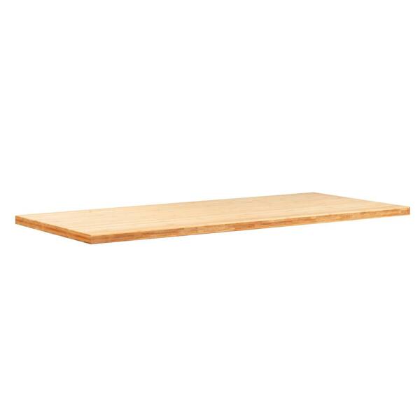 NewAge Products 52 in. x 18 in. x 1 in. Bamboo Worktop