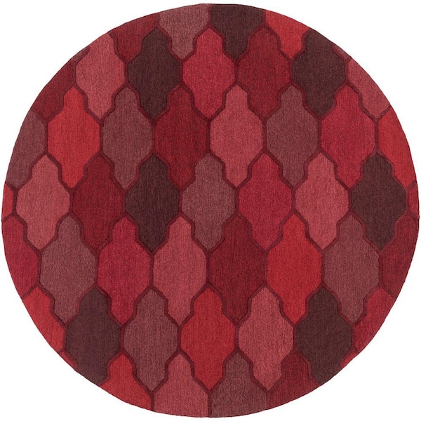 Artistic Weavers Pollack Morgan Cherry 8 ft. x 8 ft. Round Indoor Area Rug