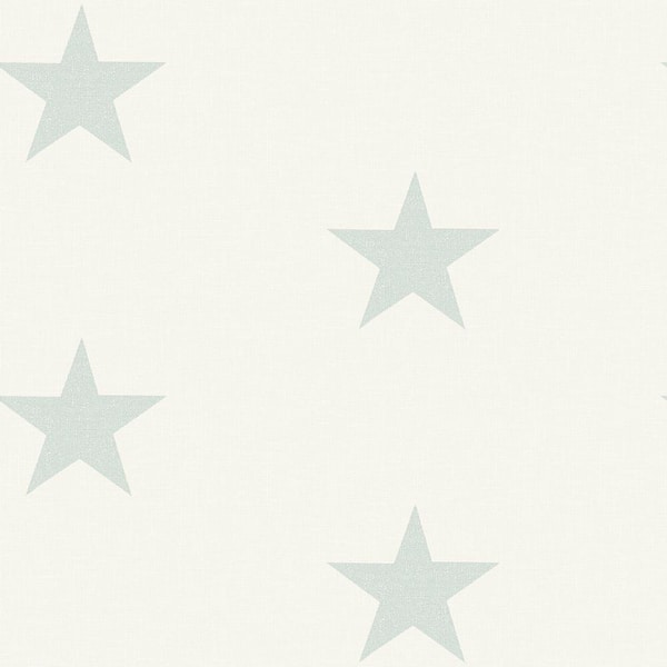 Chesapeake Mcgraw Teal Stars Teal Wallpaper Sample