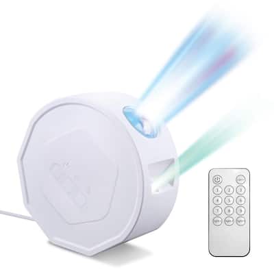 Northern Sky Galaxy LED Projector and Night Light with Remote