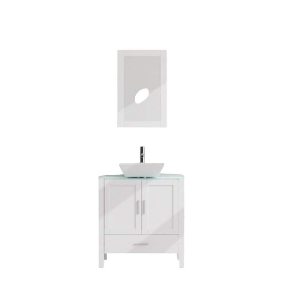 30 in. W x 18.10 in. D x 36 in. H Single Sink Freestanding Bath Vanity in W