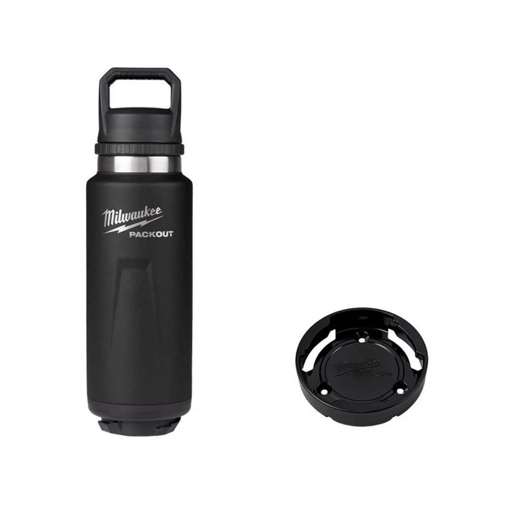 PACKOUT Black 36 oz. Insulated Bottle with Chug Lid and PACKOUT Twist To Lock Mount price history on PriceWatchPro