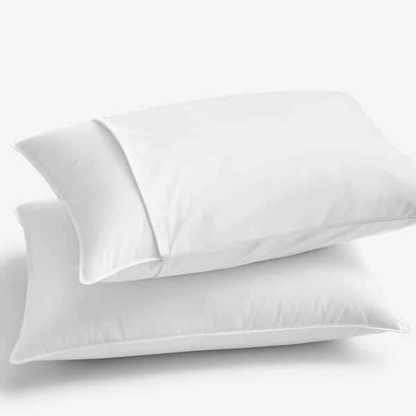 The Company Store Company Essential LoftAIRE 4-Piece Firm Standard Pillow & Protector Bundle