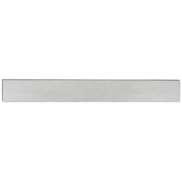 Take Home Sample - Stacy Garcia Chic 20 MIL Silver 6 in. x 12 in. Click Lock Waterproof Luxury Vinyl Plank Flooring