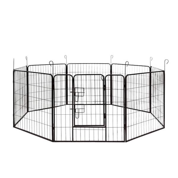 2.5 ft. H x 5.5 ft. W x 5.5 ft. L Dog Kennel