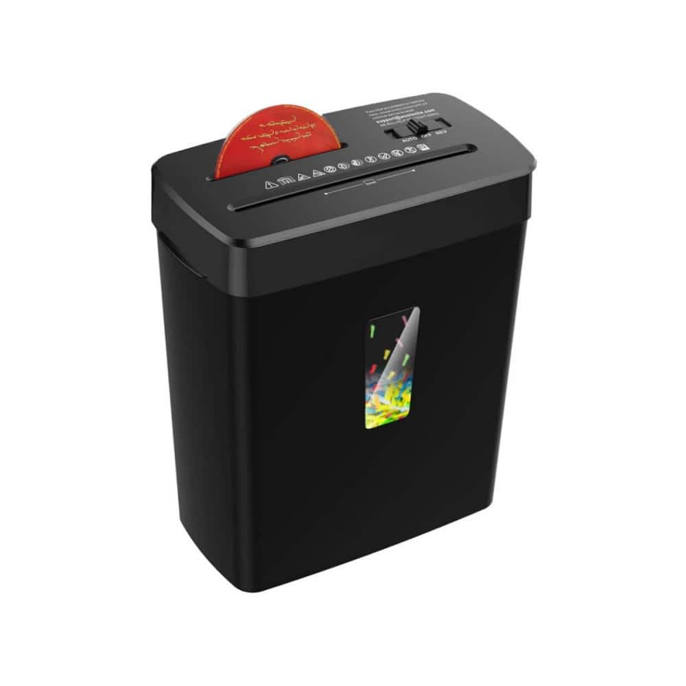 10-Sheet Cross Cut Paper Shredder with 3.43 Gal. Basket P-4 Security Level 
