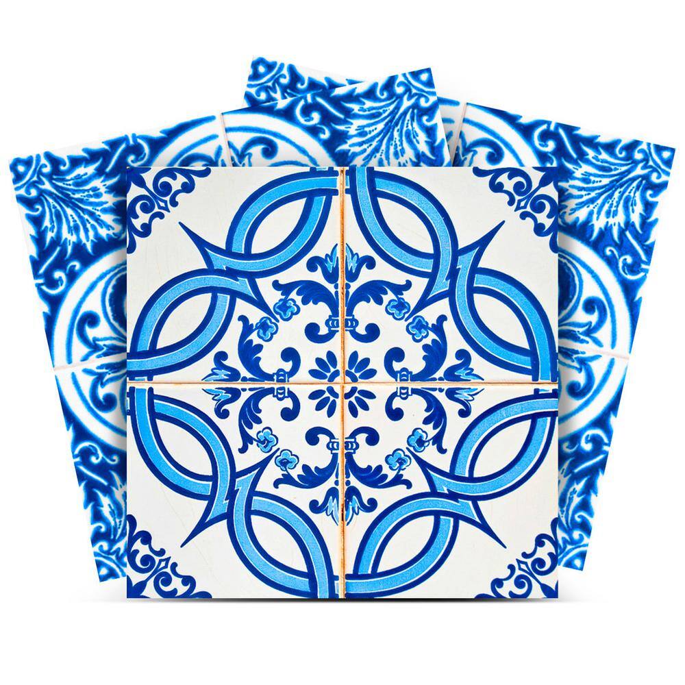 Blue H202 6 in. x 6 in. Vinyl Peel and Stick Tile (24-Tiles, 6 sq. ft. / Pack) price history on PriceWatchPro