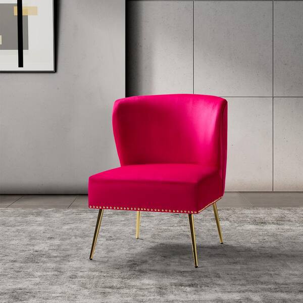 bright pink cocktail chair