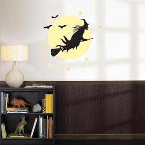 39 in. x 34.5 in. Witch Large Wall Art Kit