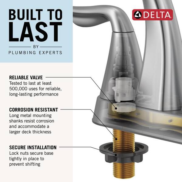 Porter 4 in. Centerset 2-Handle Bathroom Faucet in Oil Rubbed Bronze Porter 4 in. Centerset 2-Handle Bathroom Faucet in Oil Rubbed Bronze