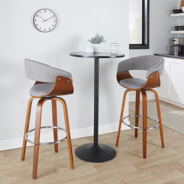 Vintage chrome bar online stools