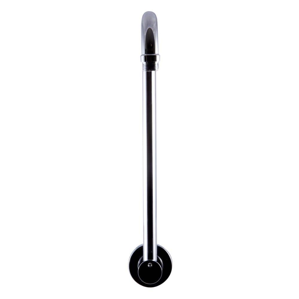 12" Polished Chrome Wall Mounted Shower Arm