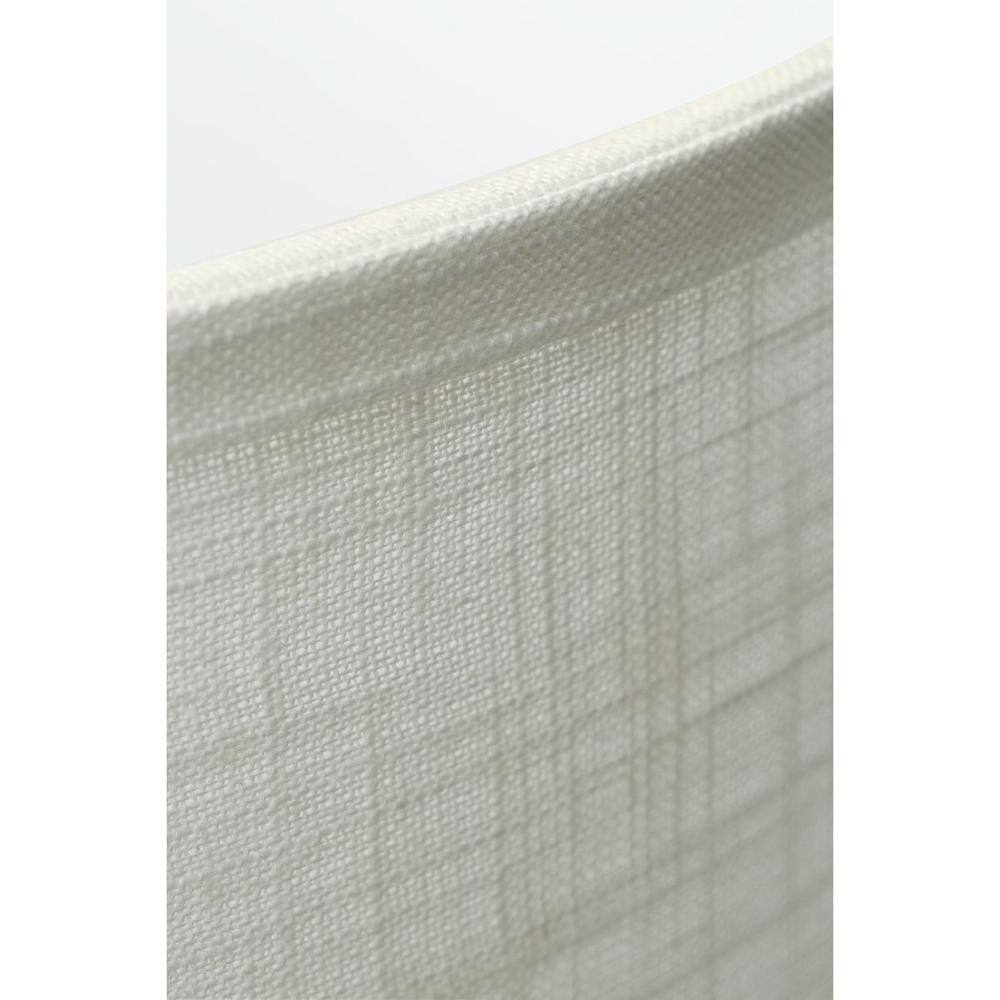 Off-White Linen Drum Pendant Shade with Acrylic Diffuser