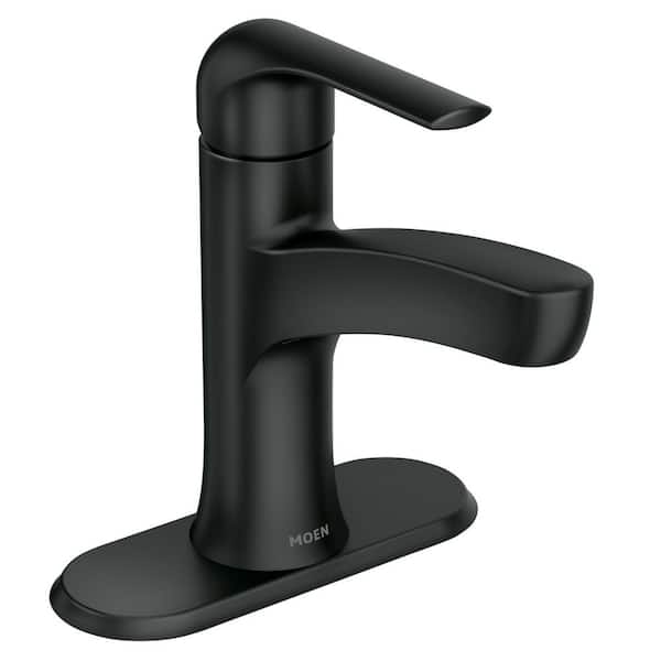 user_aca3fdf3　0728 MOEN Tilson Single Handle Lavatory Faucet, Matte Black 84565BL