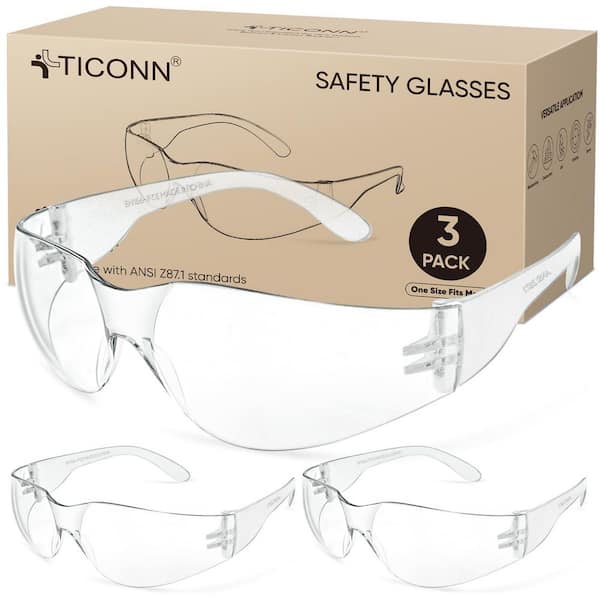 Safe Handler Protective Safety Glasses, Grey Polycarbonate Impact and Ballistic Resistant Lens - Black Temple (Box of 12 Safe Handler Protective Safety Glasses, Grey Polycarbonate Impact and Ballistic Resistant Lens - Black Temple (Box of 12