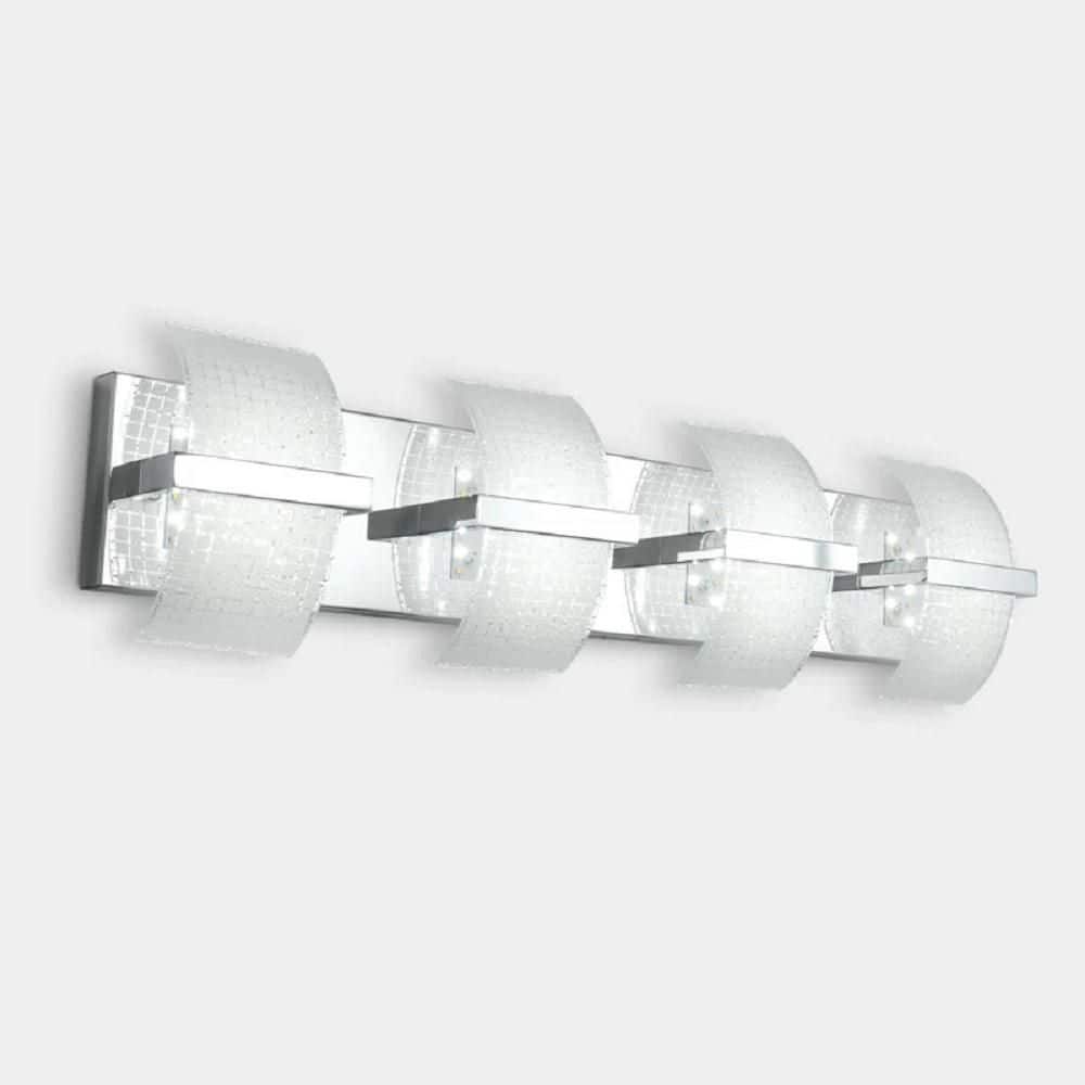 4-Light LED Vanity Light Bathroom Lights Over Mirror Vanity Lights Bathroom