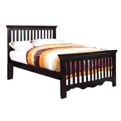 Solid Wood Black Twin Beds, Bolton Mission Twin Bed