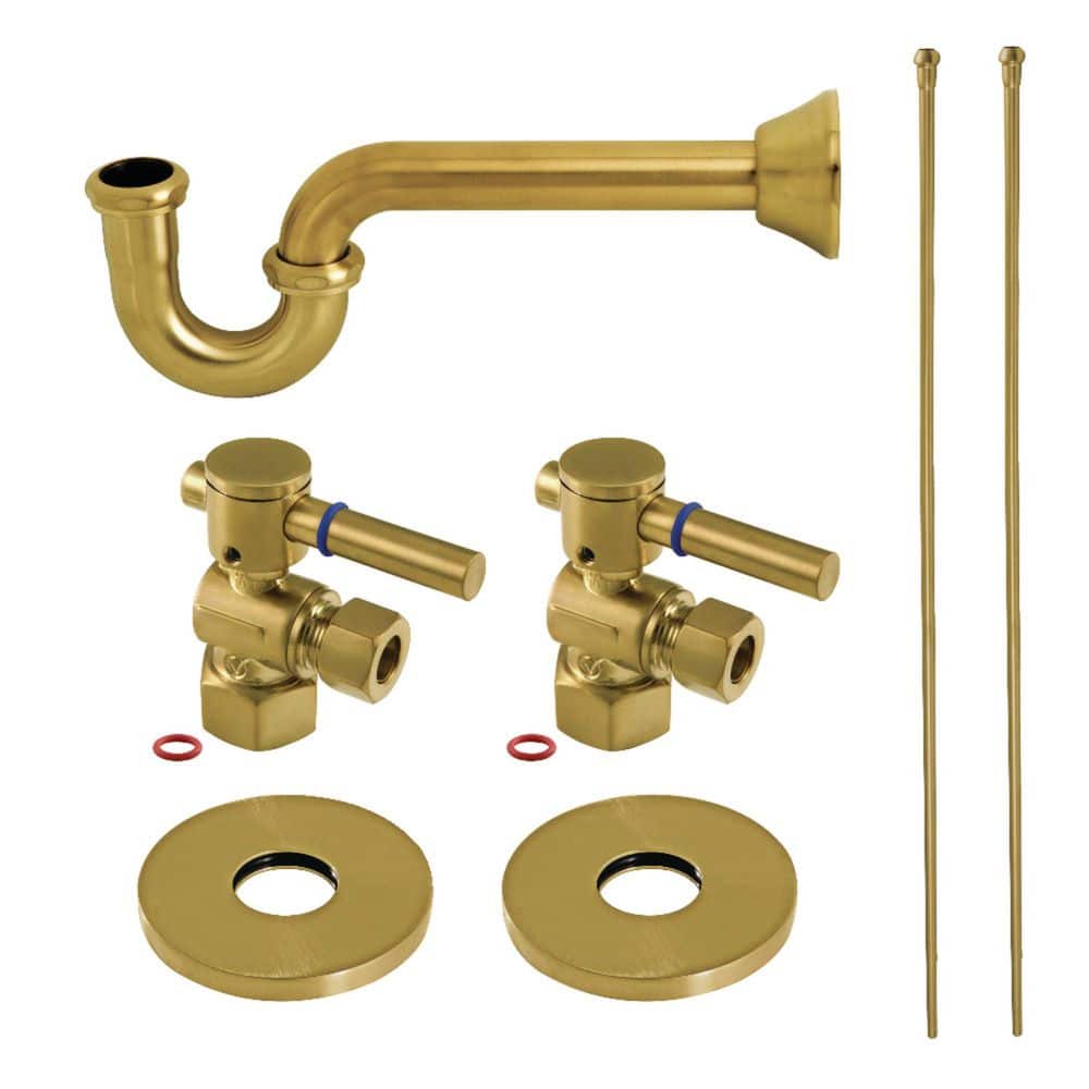 Concord Transitional Made of Brass and Zinc Plumbing Sink Trim Kit in Brushed Brass price history on PriceWatchPro