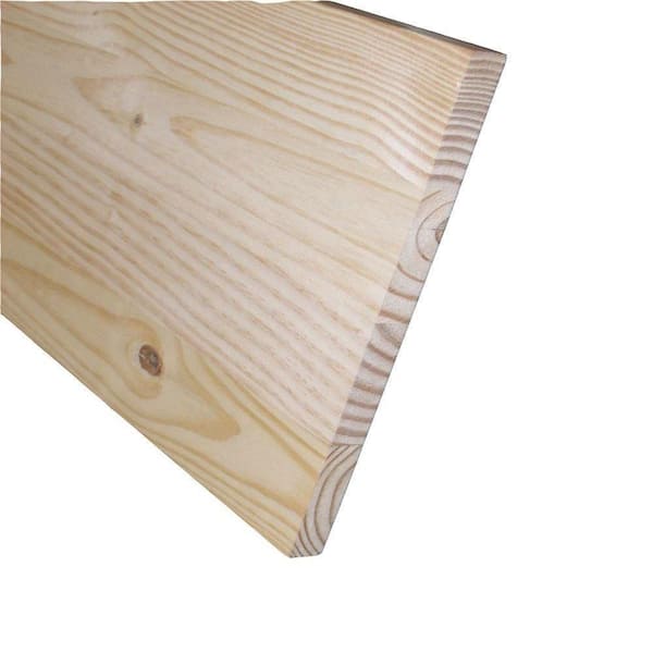21/32 in. x 24 in. x 4 ft. Pine Edge-Glued Square Edge Common