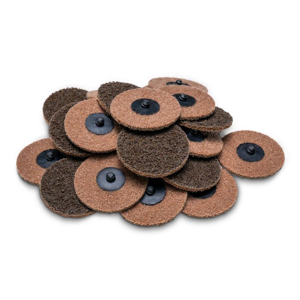 3 in. 60 Grit Aluminum Oxide Sanding Discs for Die Grinder and Power Drill, 25pcs Quick Change Type R Discs price history on PriceWatchPro