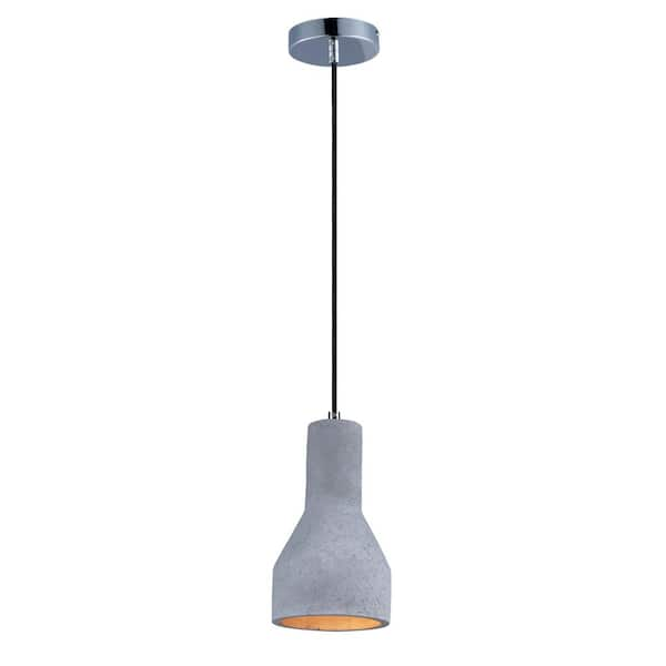 Maxim Lighting Crete 1-Light Polished Chrome Pendant