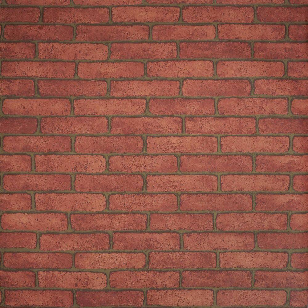 Distressed Red Brown 3D Brick Peel and Stick Wallpaper Roll Vinyl Washable Self Adhesive Contact Paper(Covers 36 sq.ft.) price history on PriceWatchPro