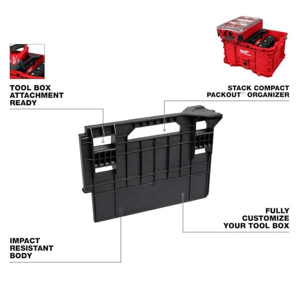 Milwaukee Divider for PACKOUT Crate 48-22-8038 - The Home Depot