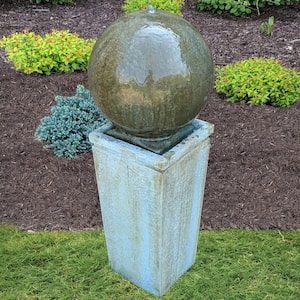 Dorset Cement Sphere Fountain