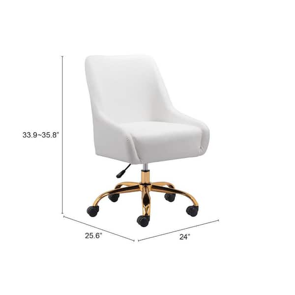 https://images.thdstatic.com/productImages/f703e1d4-1238-55bd-8bee-90c5d56b3e6a/svn/white-gold-zuo-task-chairs-109489-de_600.jpg