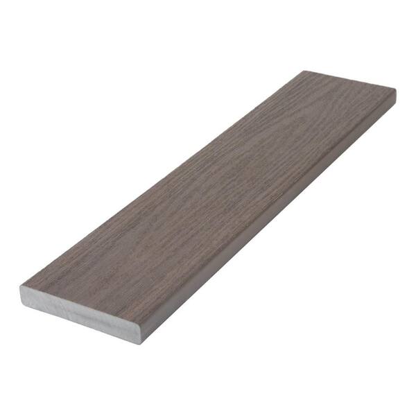 Wolf Serenity 1 in. x 6 in. x 20 ft. Decking Deck Board, Black