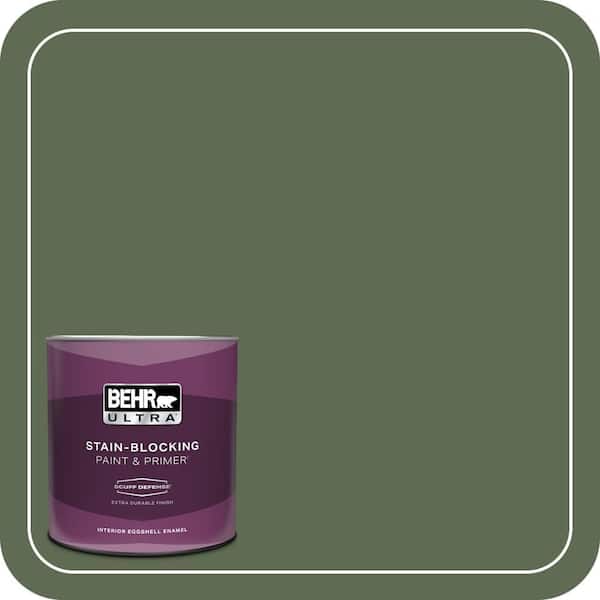 BEHR ULTRA 1 qt. #430F-6 Inland Extra Durable Eggshell Enamel Interior Paint & Primer