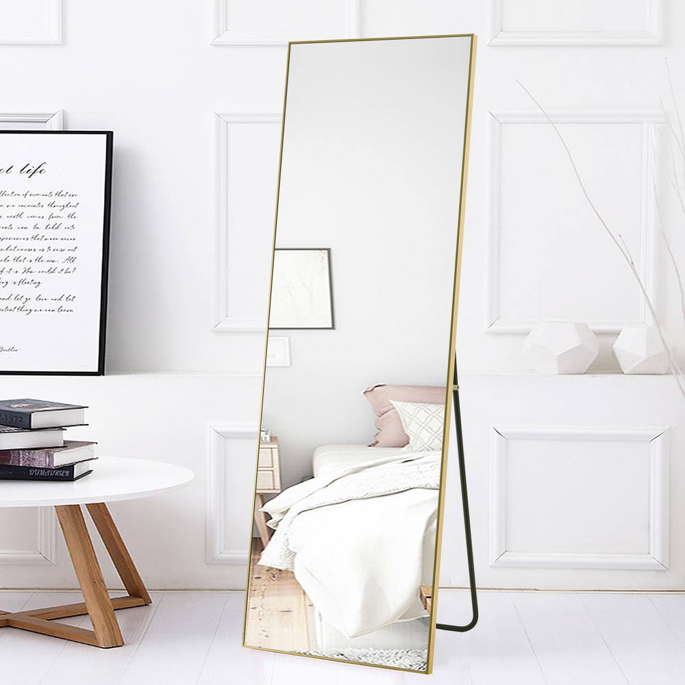 Neu Type Modern Rectangular Large Floor Full Length Mirror With Stand Jj00933zze The Home Depot Neu Type Modern Rectangular Large Floor, Modern Rectangular Large Floor Full Length Mirror With Stand
