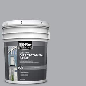 5 gal. #AE-50 Gray Cast Eggshell Direct to Metal Interior/Exterior Paint