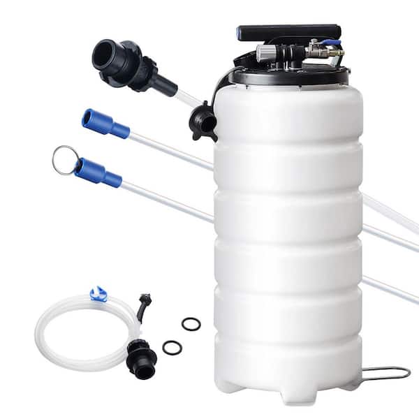 VEVOR Fluid Extractor, 1.74 gal. (6.5 Liters), Pneumatic Oil Changer Vacuum Fluid Extractor with Dipstick and Suction Hose