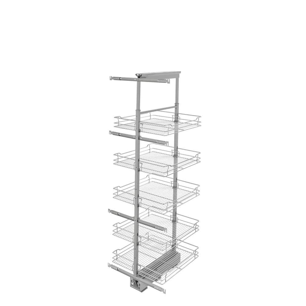 4 Pull Out Pantry (Chrome), 5773-04 CR (Rev A Shelf)