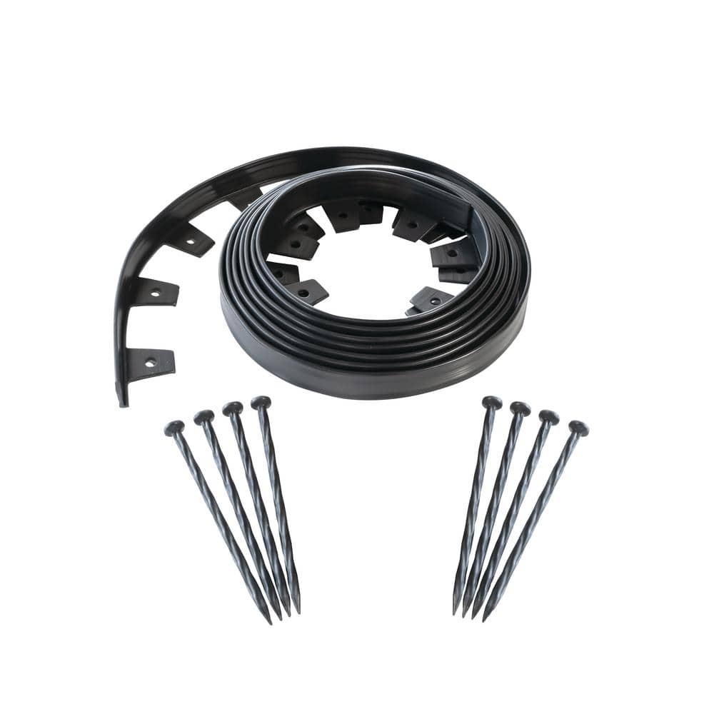 UPC 751315700702 product image for 20 ft. No-Dig Plastic Landscape Edging Kit | upcitemdb.com