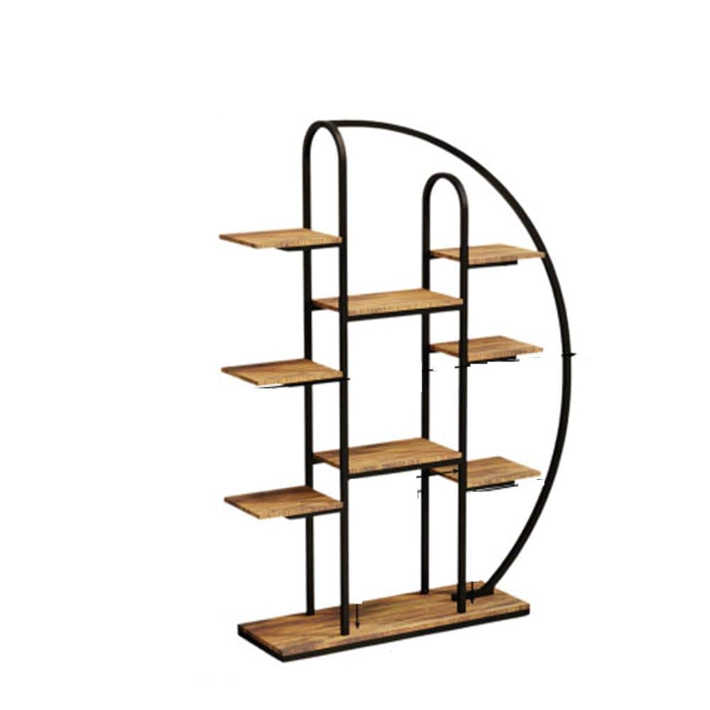 "62.2"" Tall Metal Indoor Plant Stand with Grow Lights, 9 Tier Flower Rack Display Plant Holder for Living Room Balcony" price history on PriceWatchPro
