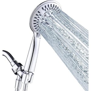 Glacier Bay Push Release 6-Spray Wall Mount Handheld Shower Head 1.8 GPM in  Chrome 8571101HC - The Home Depot