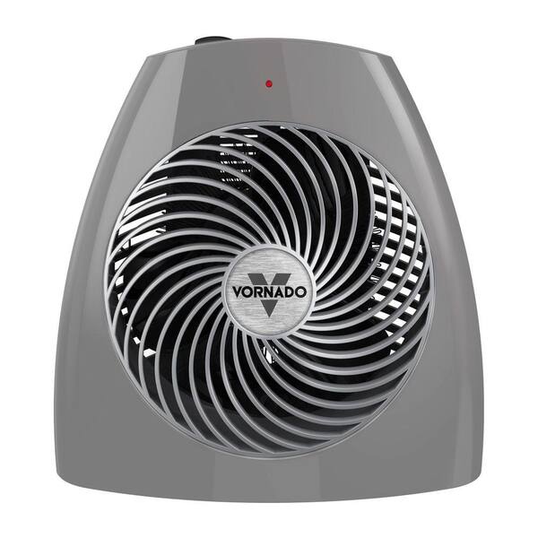 Vornado MVH 1500-Watt Whole Room Vortex Portable Electronic Fan Heater - Gray