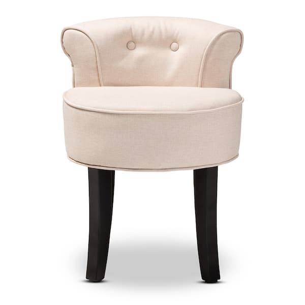 Baxton Studio Cerise Beige Fabric Accent Chair 154 9516 HD The