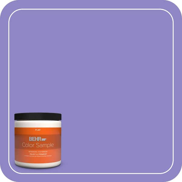 BEHR PREMIUM PLUS 8 oz. #MQ4-29 Brocade Flat Interior/Exterior Paint & Primer Color Sample