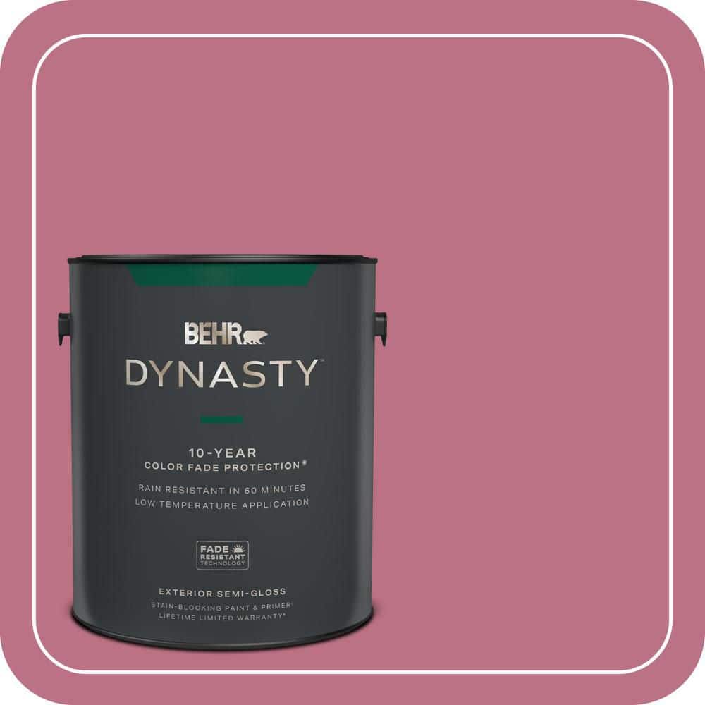 1 gal. #MQ1-08 Smell the Roses Semi-Gloss Exterior Stain-Blocking Paint & Primer price history on PriceWatchPro