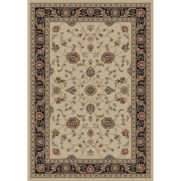 Concord Global Trading Jewel Marash Ivory 5 ft. x 8 ft. Area Rug