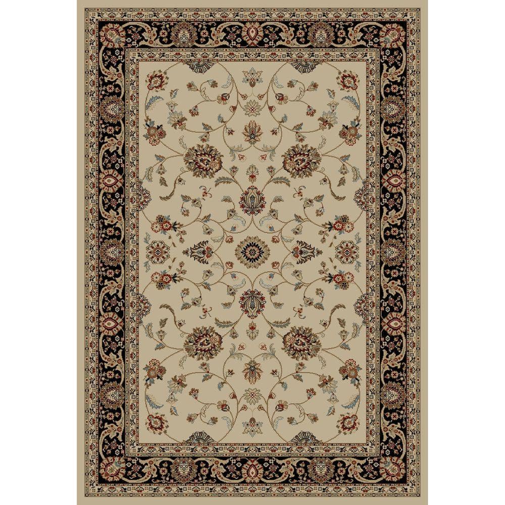 Concord Global Trading Jewel Marash Ivory 8 ft. x 10 ft. Area Rug 49327