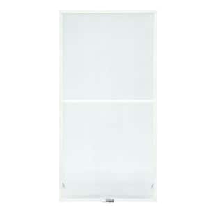 23-7/8 in. x 62-27/32 in. 200 and 400 Series White Aluminum Double-Hung TruScene Window Screen
