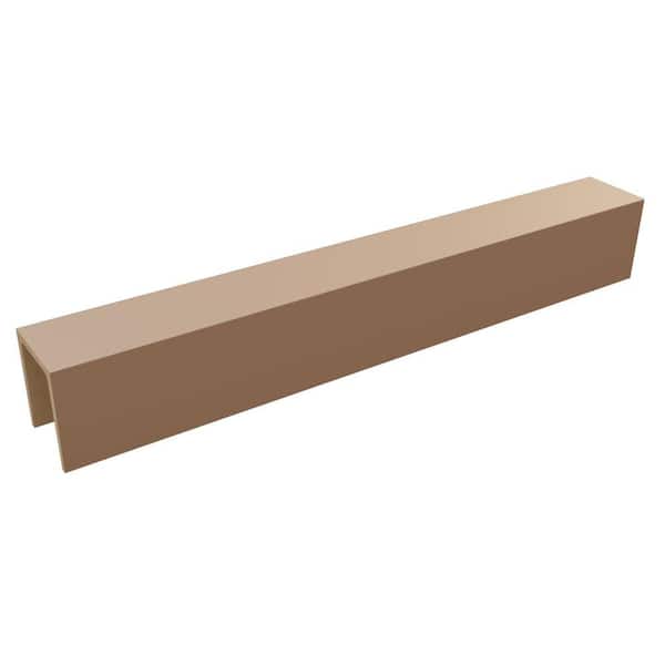 Ekena Millwork Heritage Timber 9.5 in. x 7.5 in. x 8 ft. Sanded