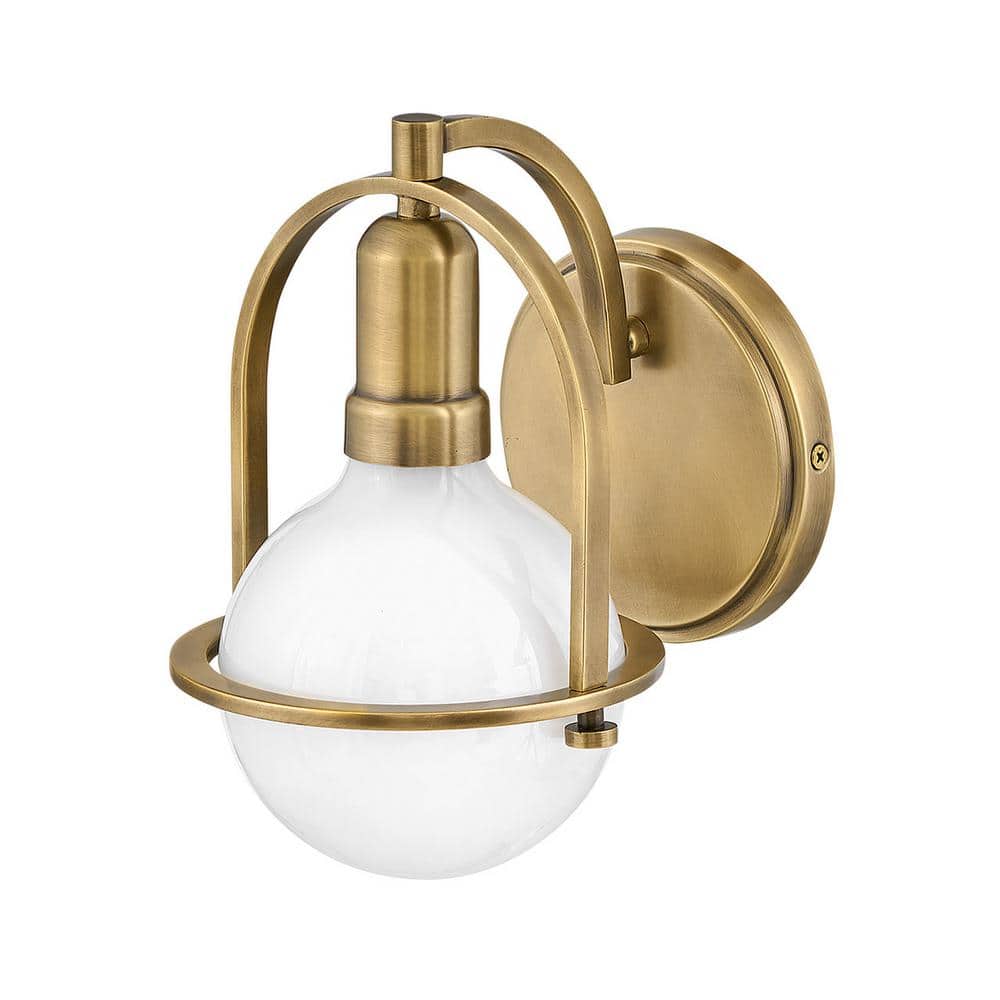 Somerset Heritage Brass Single-Light Wall Sconce